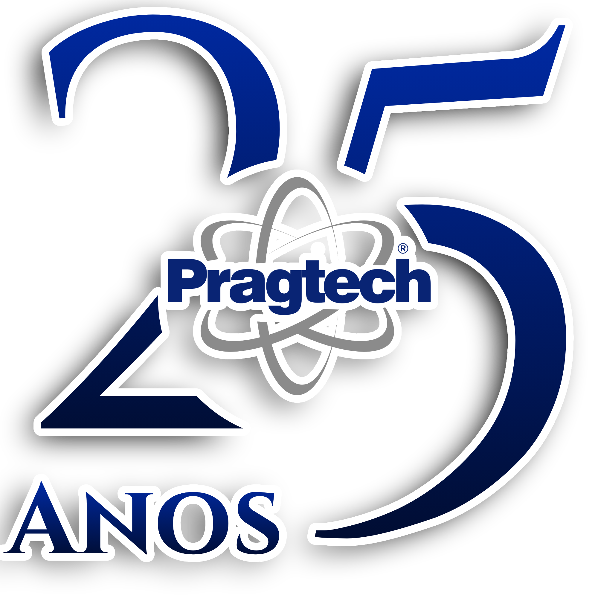 Selo Pragtech 25 Anos